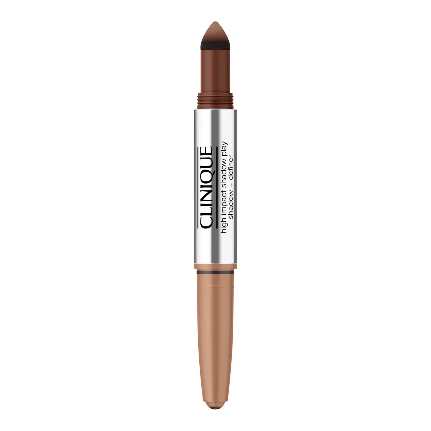 Двусторонний кремовый и пудровый карандаш для глаз CLINIQUE High Impact Shadow Play Shadow + Definer, 1,9 г, Flame + Ember