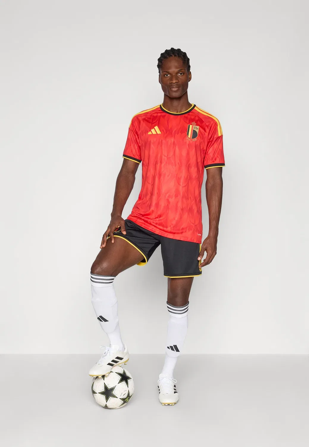 Домашняя форма сборной Бельгии № 26 Adidas Performance, Red/Bold Gold-Coloured — фото 2
