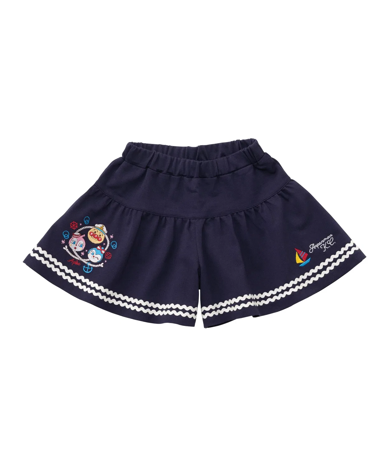Детские шорты-кюлоты с принтом Marine Friends ANPANMAN KIDS COLLECTION, Sax Blue — фото 3