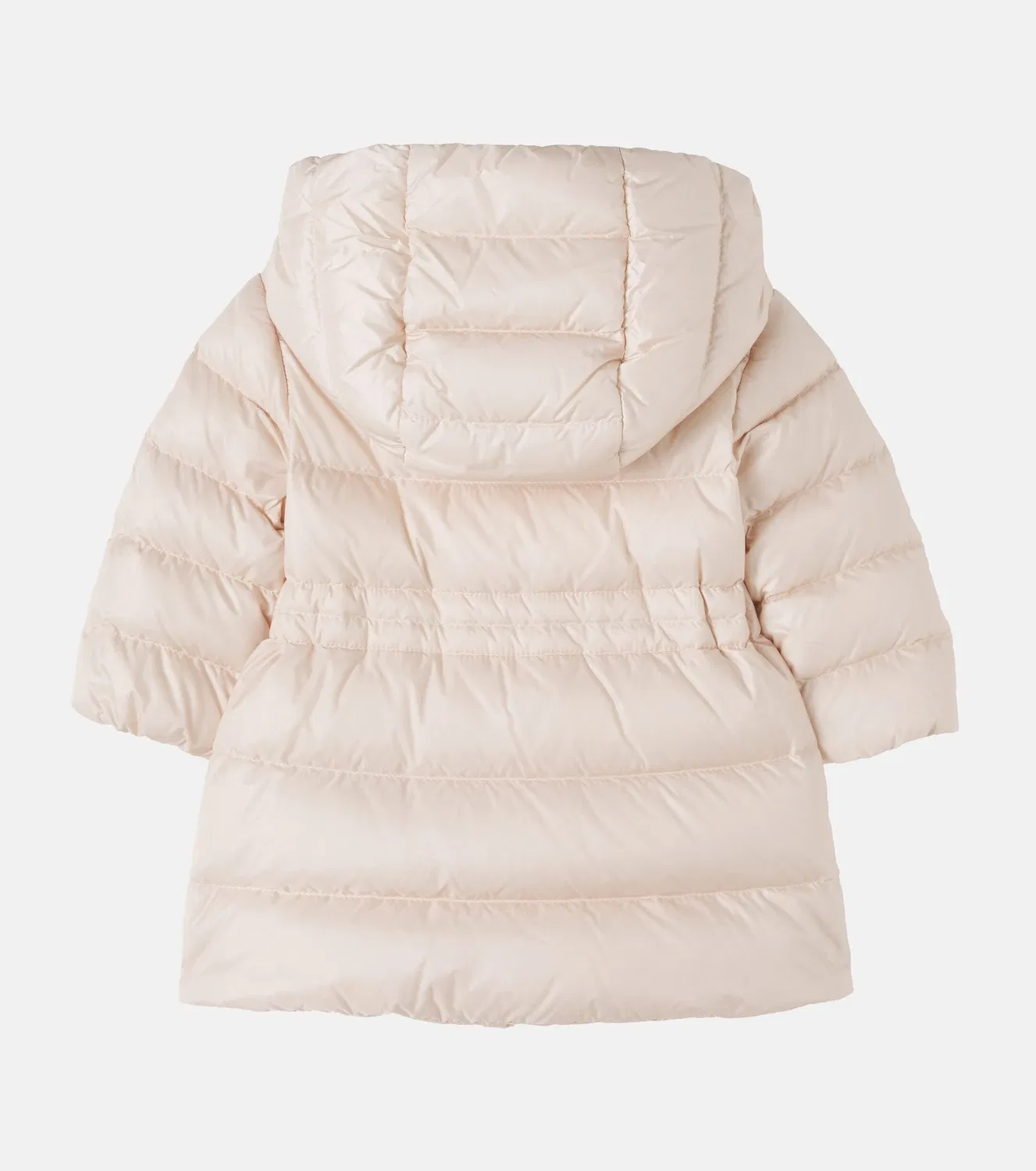 Утепленный пуховик для малышей Ylenia Moncler Enfant, розовый — фото 3