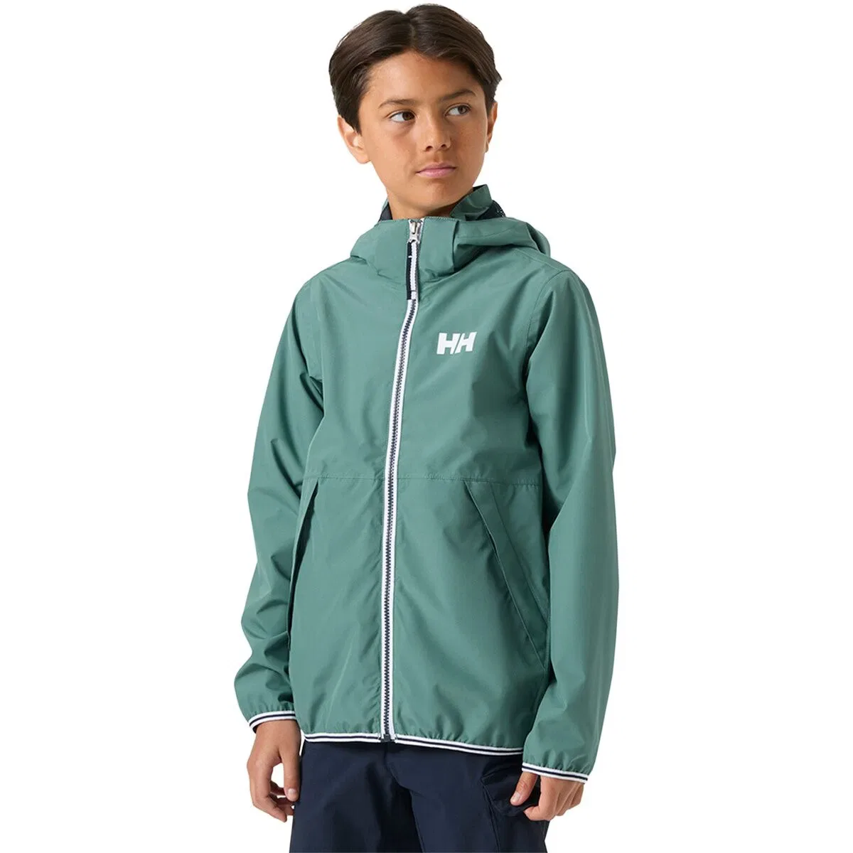 Детская дождевая куртка для мальчиков Koster Rain Jacket Helly Hansen, Opal Green
