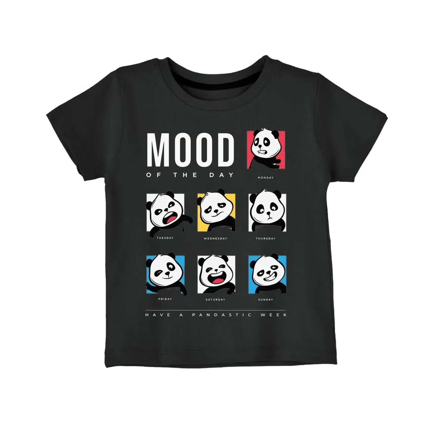 Футболка с принтом Mood of the day Yoo Street, черный