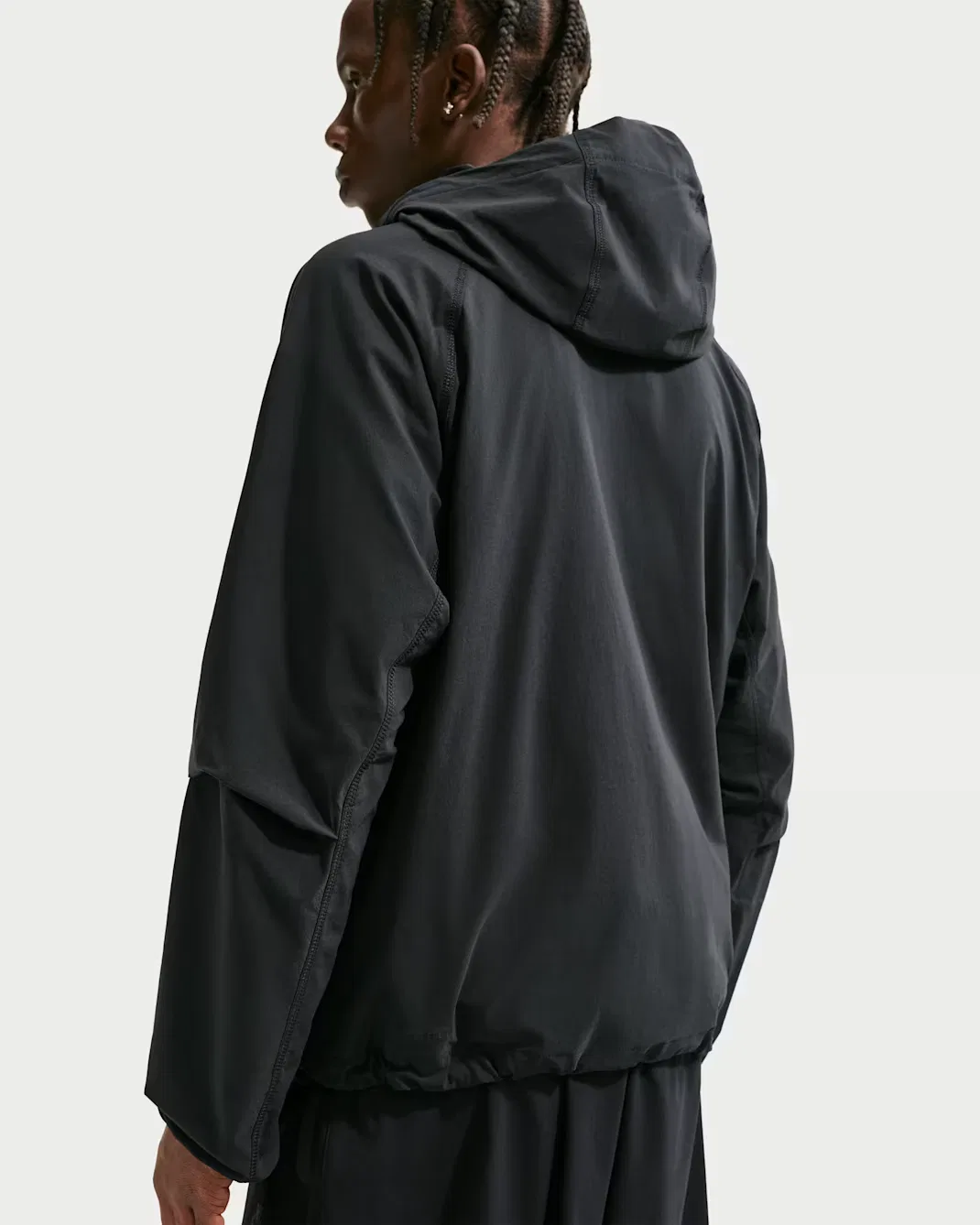 Мужская ветровка Dri-FIT Woven на молнии Nike Tech, Black/Black/Black — фото 2
