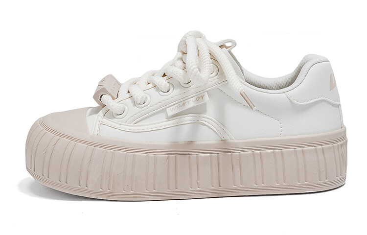 

Кроссовки WARRIOR Skateboarding Shoes Women's Low-top Khaki, бежевый