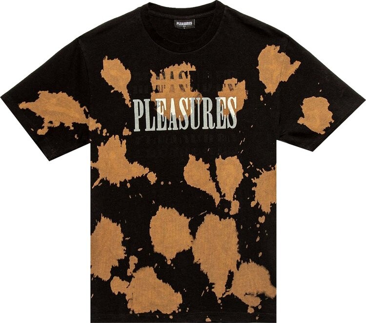 

Рубашка Pleasures Swinger Dye Shirt 'Black', черный