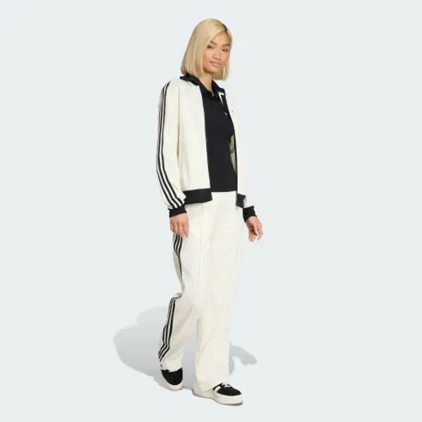 Поло с 3 полосками, slim fit, Adidas, черный/белый — фото 4