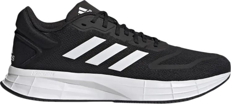 

Кроссовки Adidas Duramo 10 Wide 'Black White', черный