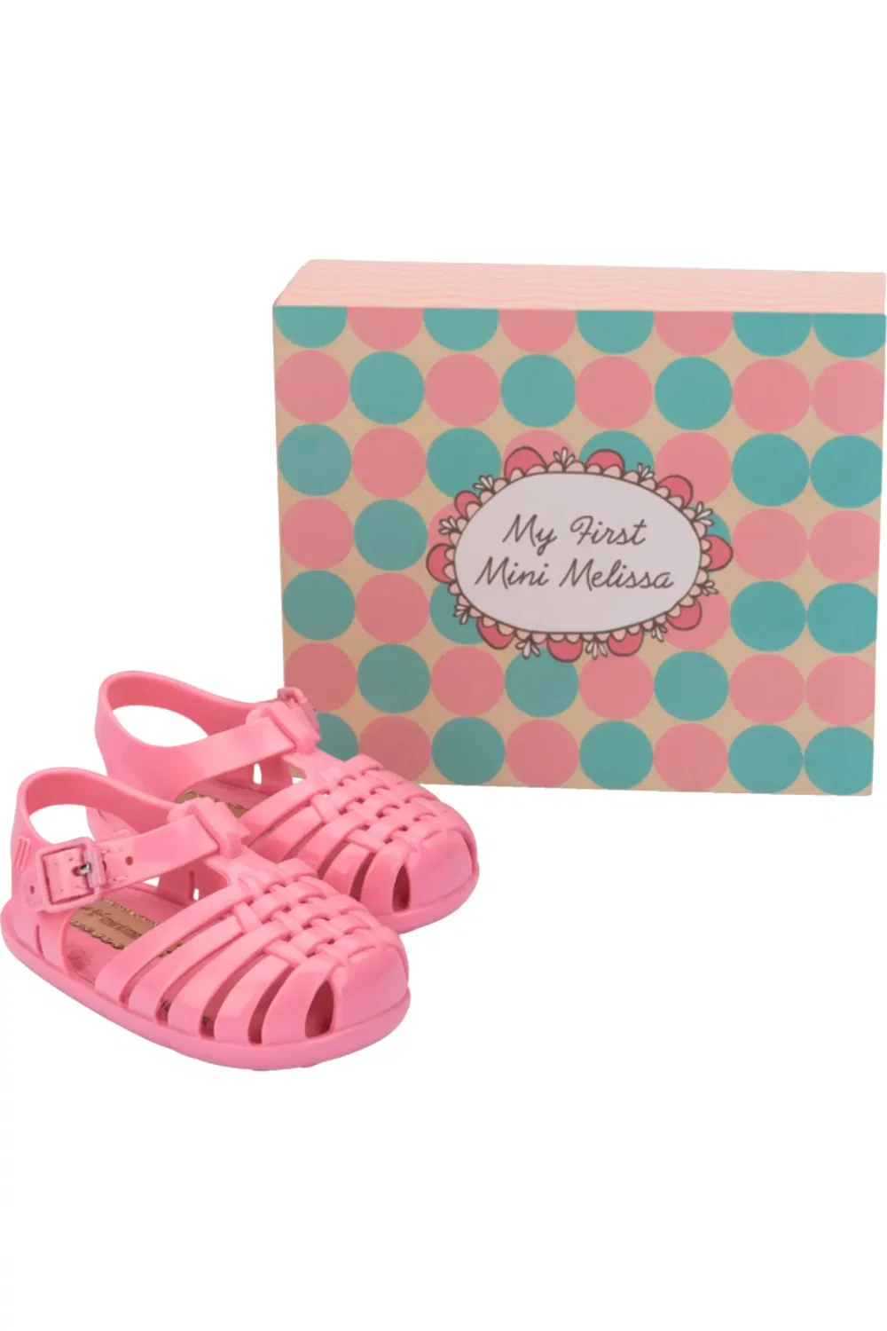 Детские сандалии рыбацкие My First Possession Mini Melissa, розовый — фото 4