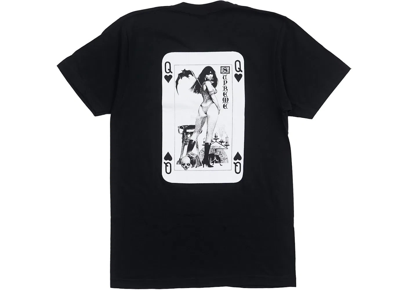 Мужская футболка с принтом Supreme Vampirella Card Tee, Black