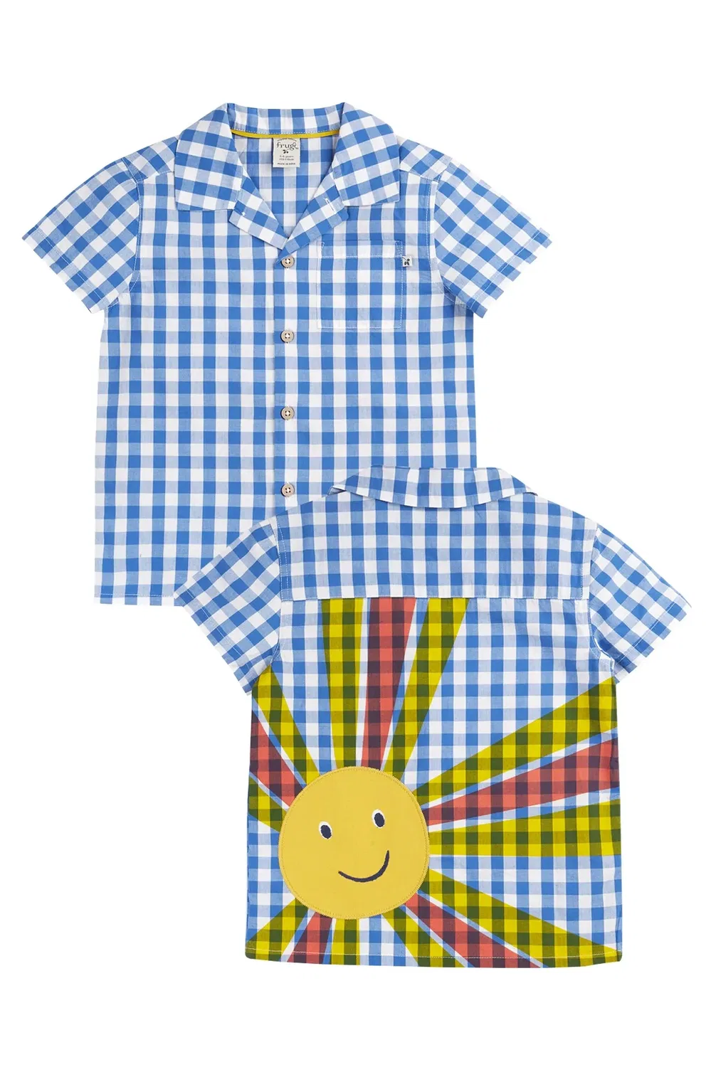 Детская рубашка Noah Frugi, Blue