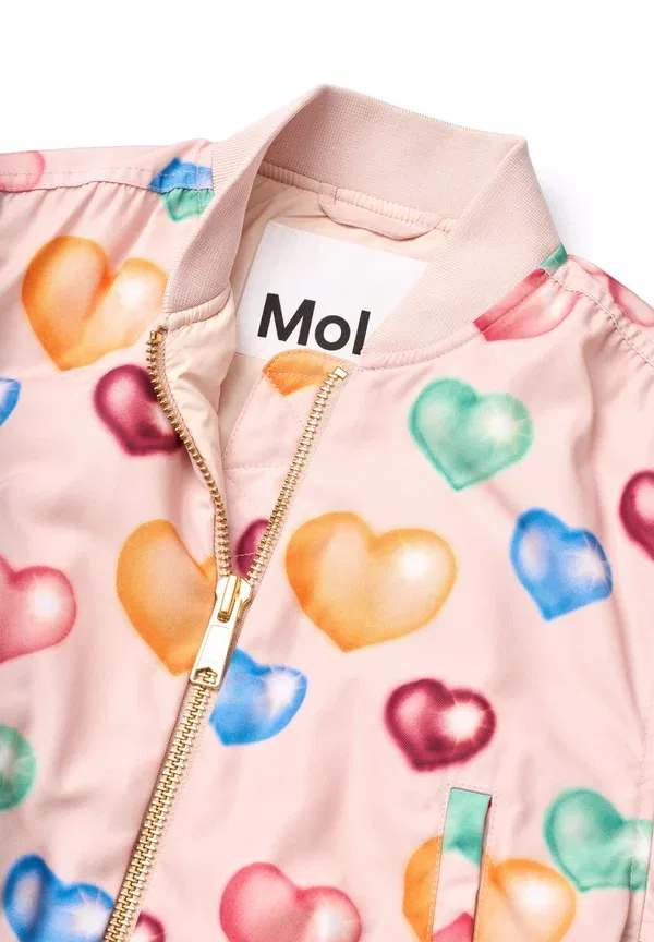 Куртка с принтом Hedia jacket Molo, Pink, розовый — фото 4