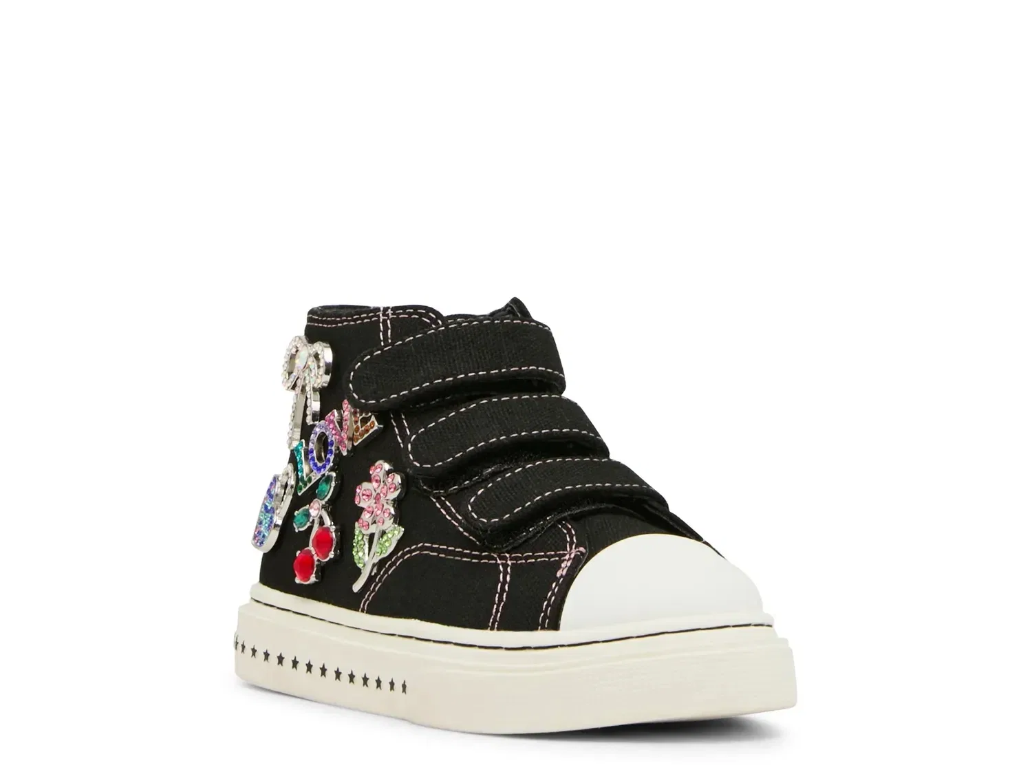 Кеды высокие Joycee, Steve Madden, черный