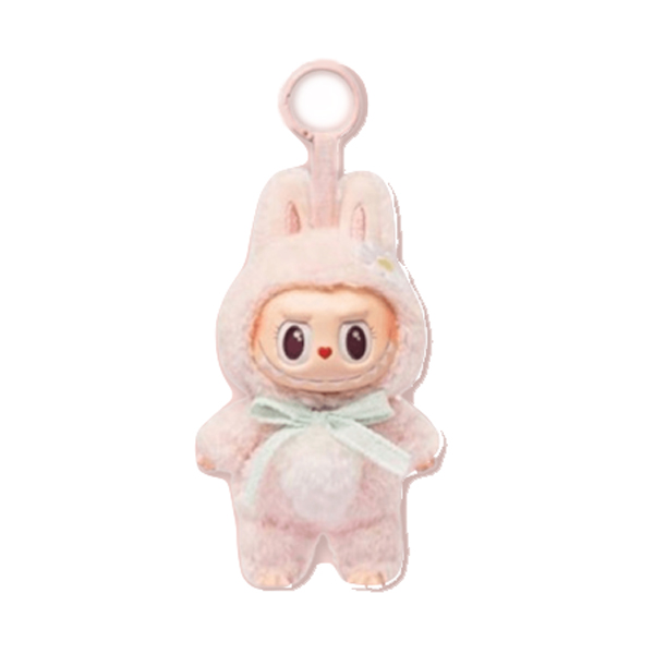 

Брелок Pop Mart Labubu Mokoko Close to Sweet, розовый