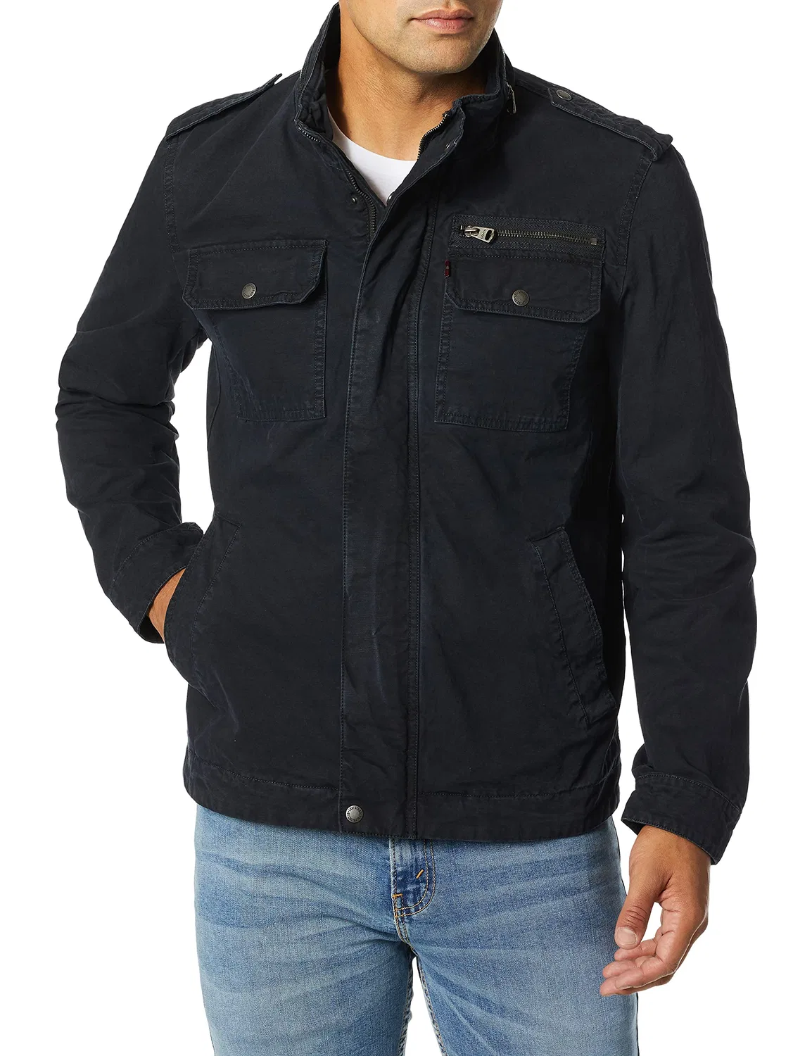 Мужская куртка из хлопка с двумя карманами Military Jacket Levi's, Dainty