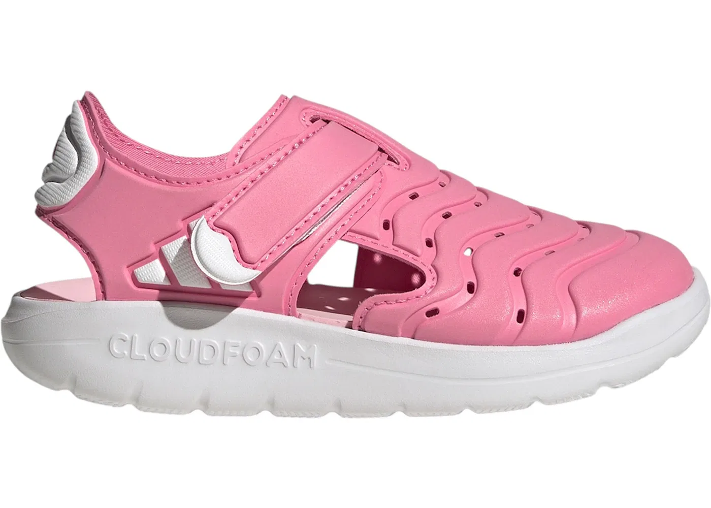 Детские сандалии водные с ремешками Adidas Water Sandal 2, Bliss Pink Cloud White Clear Pink