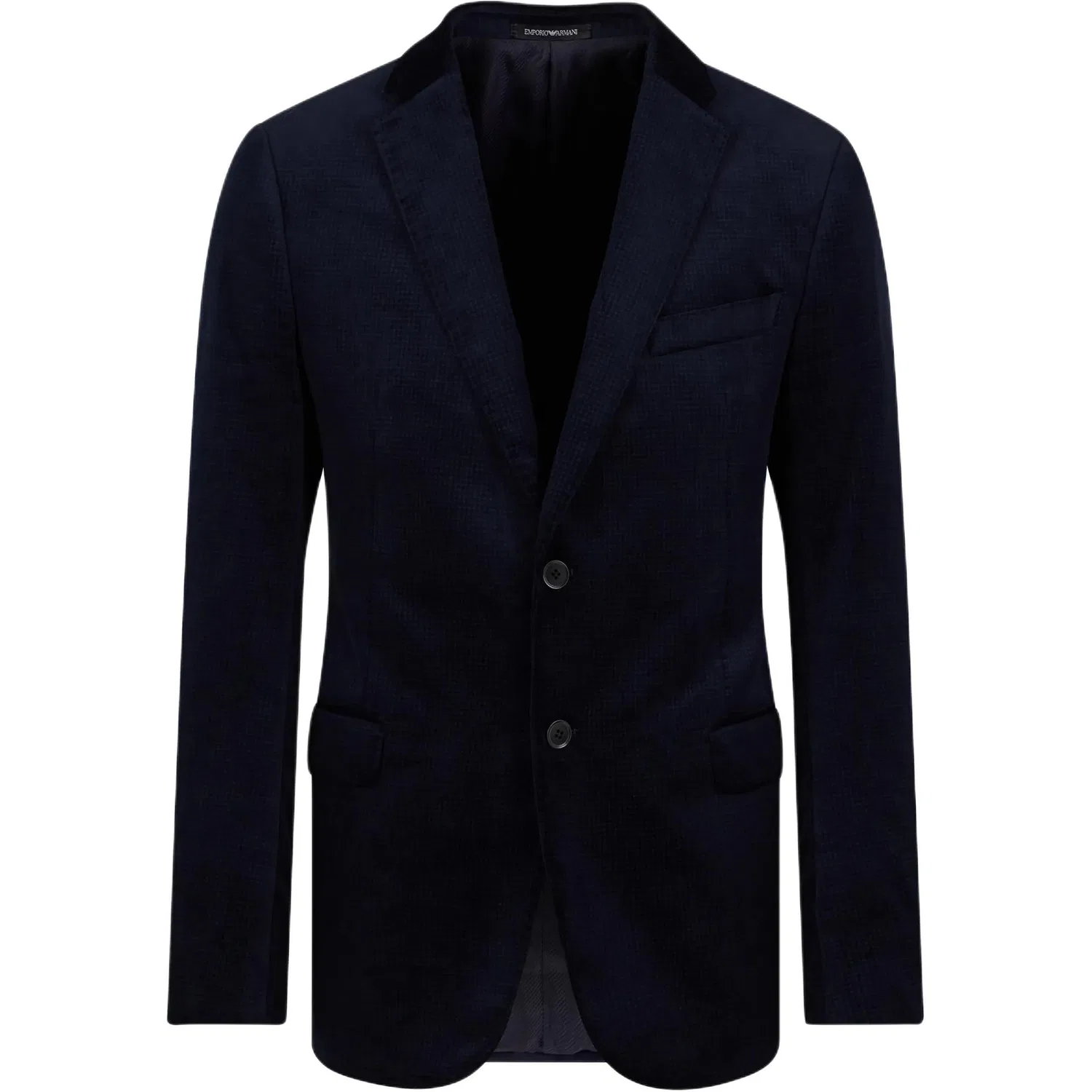 Мужской пиджак с принтом Emporio Armani, Dark Blue