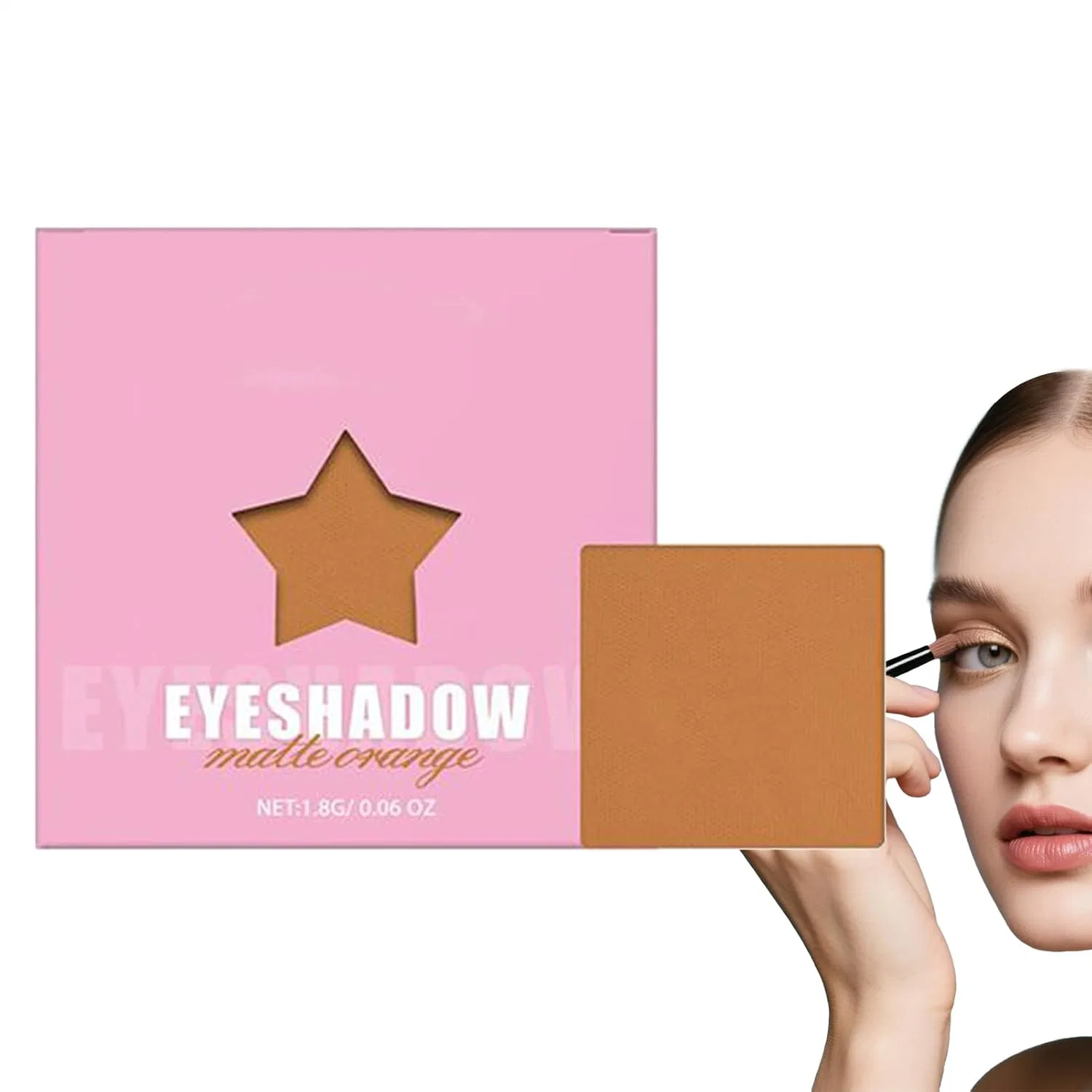 Палетка теней для век Shimmer, 1.5 г, Orange Generisch