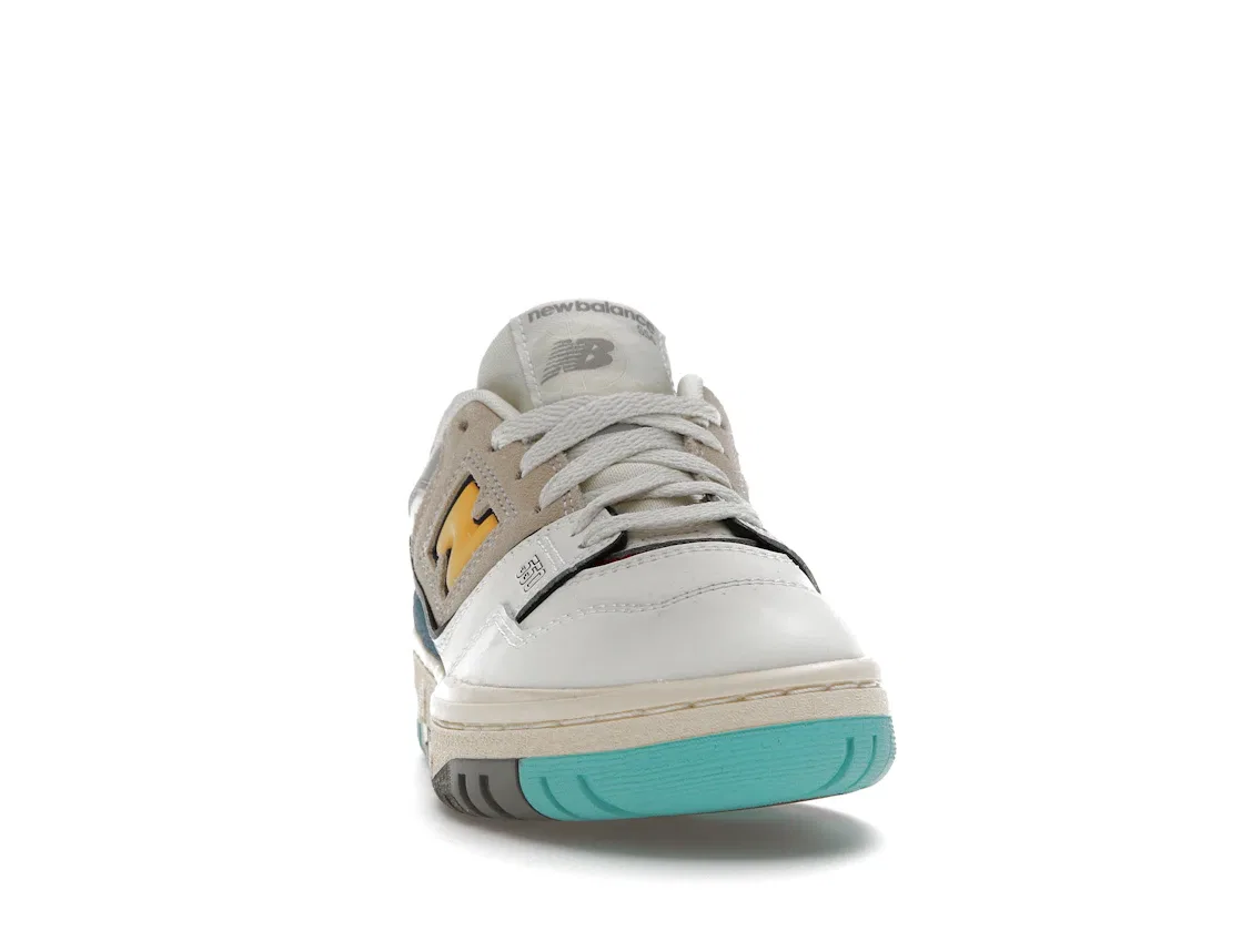 Детские кроссовки Lifestyle New Balance 550, Sea Salt Yellow Cream White Surf — фото 2