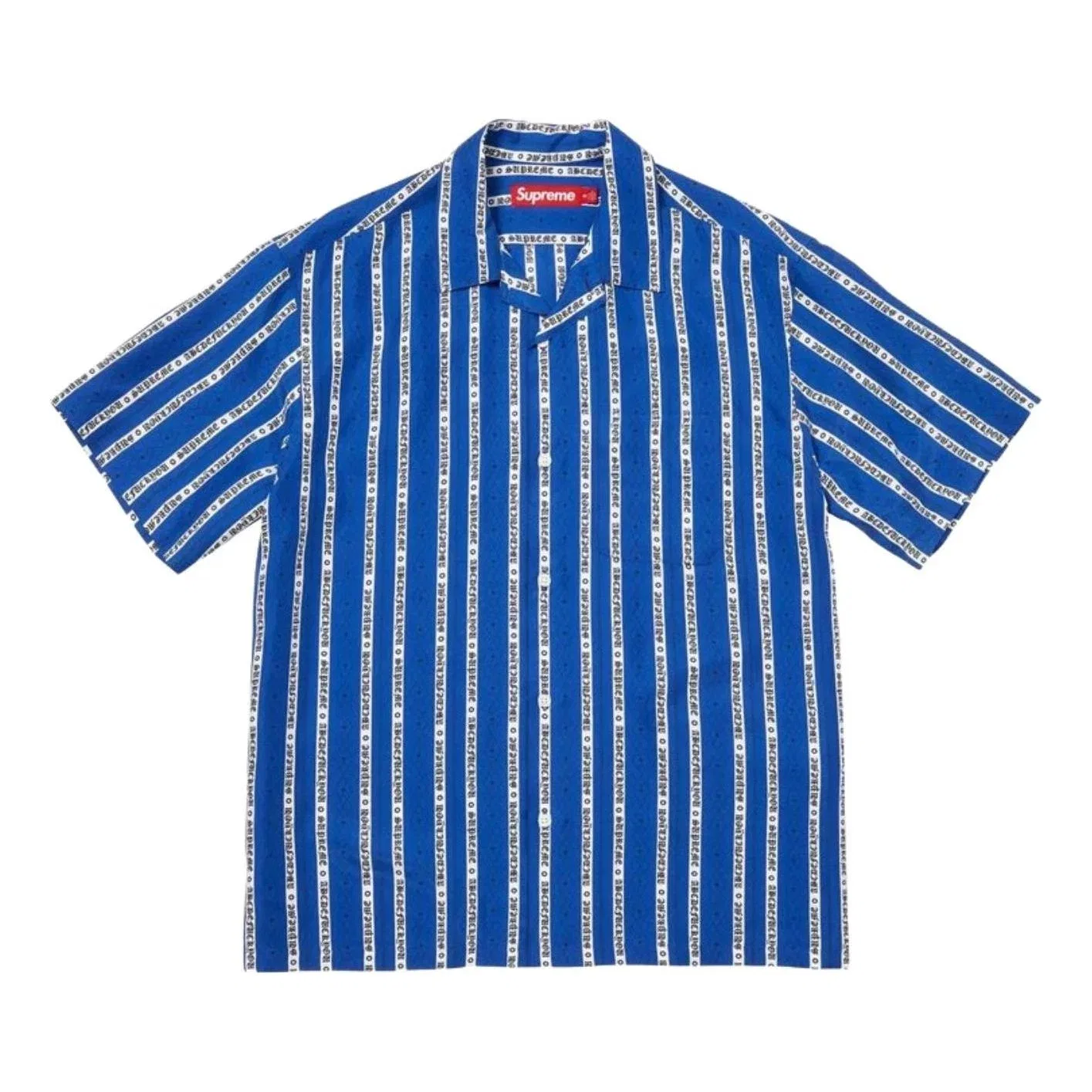 Мужская рубашка с длинным рукавом Old English Stripe Supreme, синий