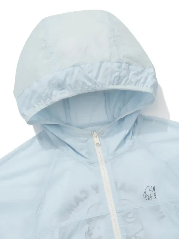 Легкая куртка Leaf Hoody, Nordisk, светло-голубой — фото 4