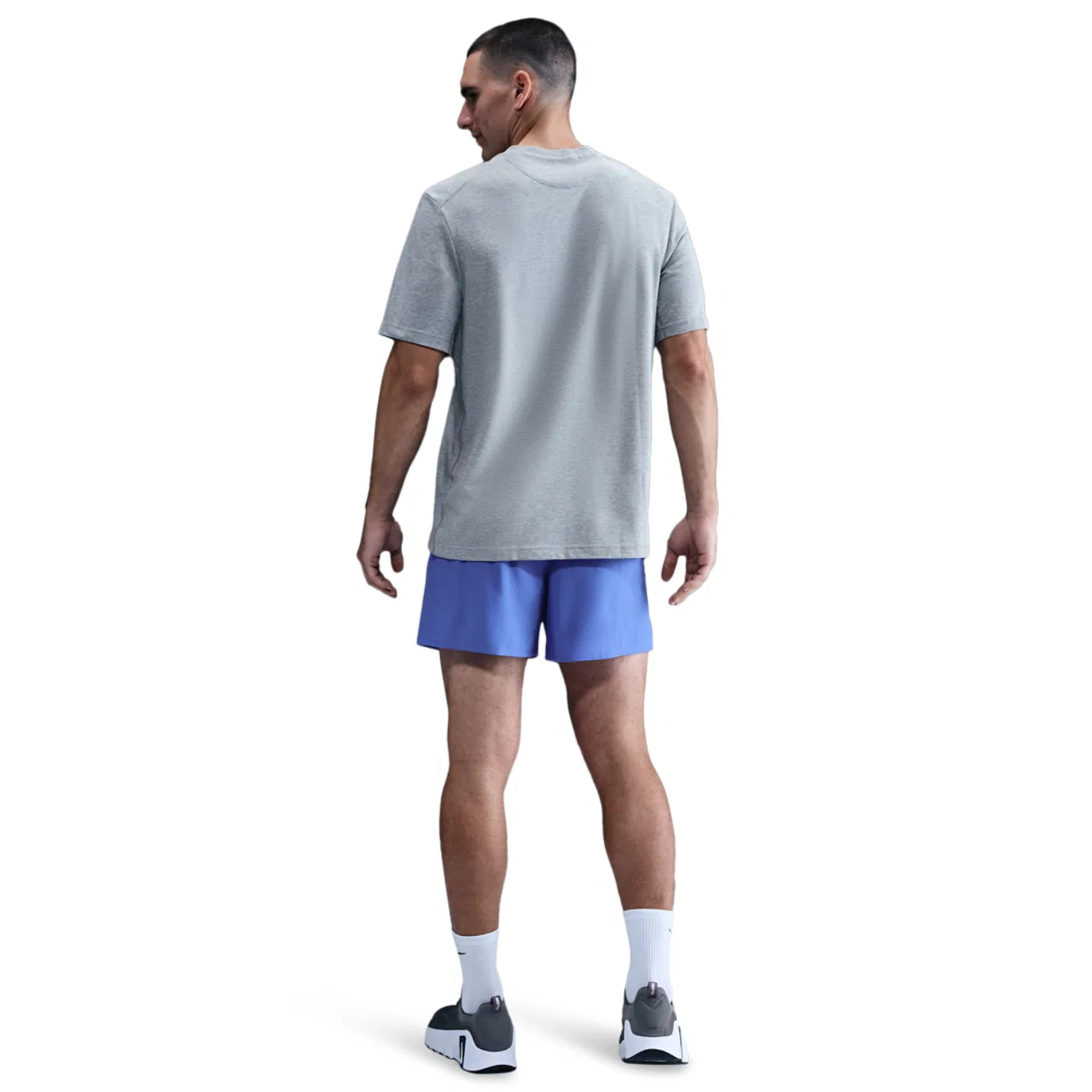 Мужские шорты Unlimited 5 Inch Nike, цвет Comet Blue/Black/Comet Blue — фото 4