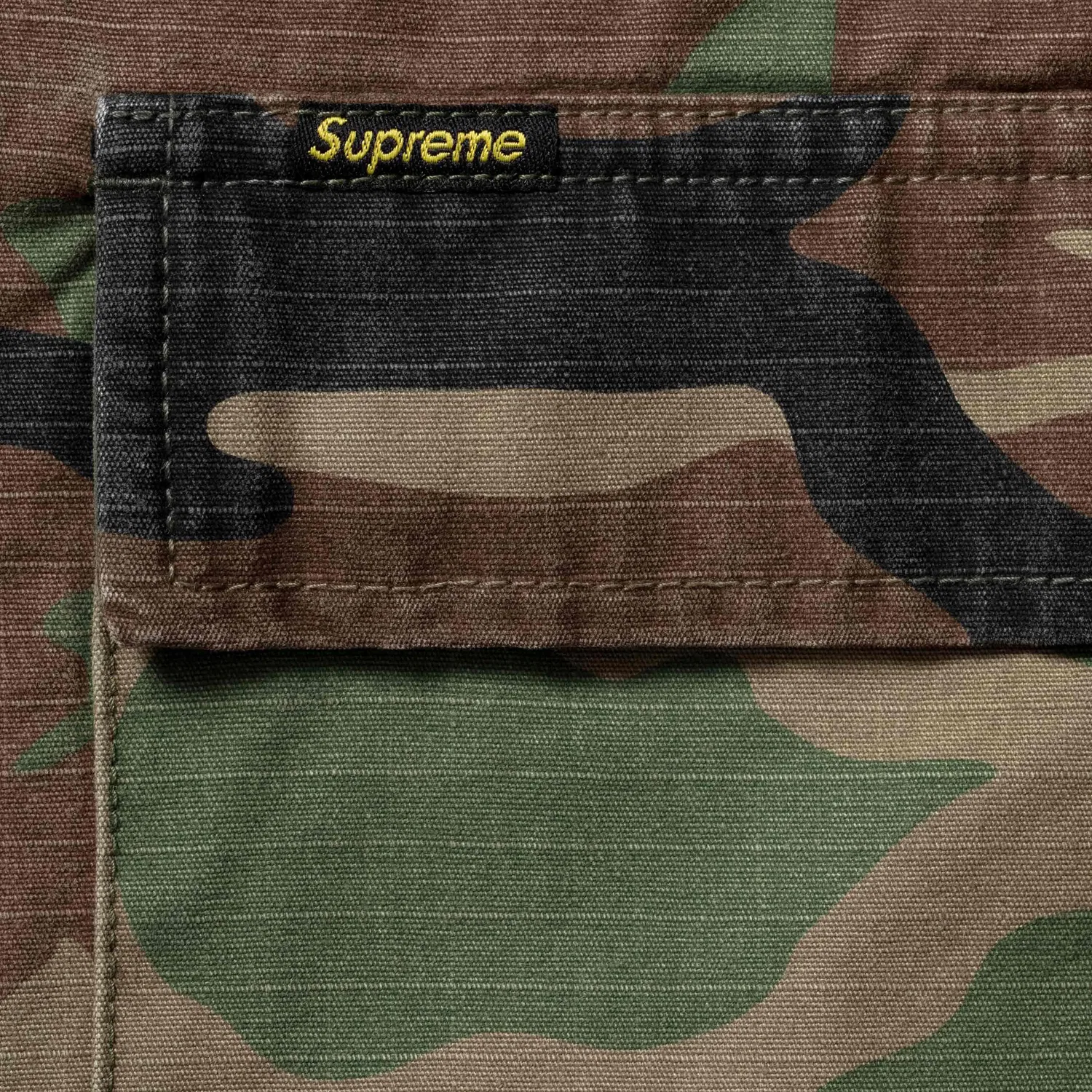 Куртка Ripstop Bdu Shirt Woodland Camo Supreme, Green — фото 2