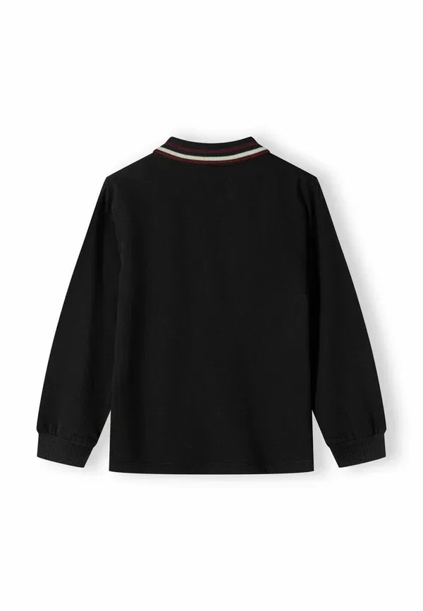 Комплект из 2 футболок с воротником спортивный Polo Minoti, stone black, черный — фото 4