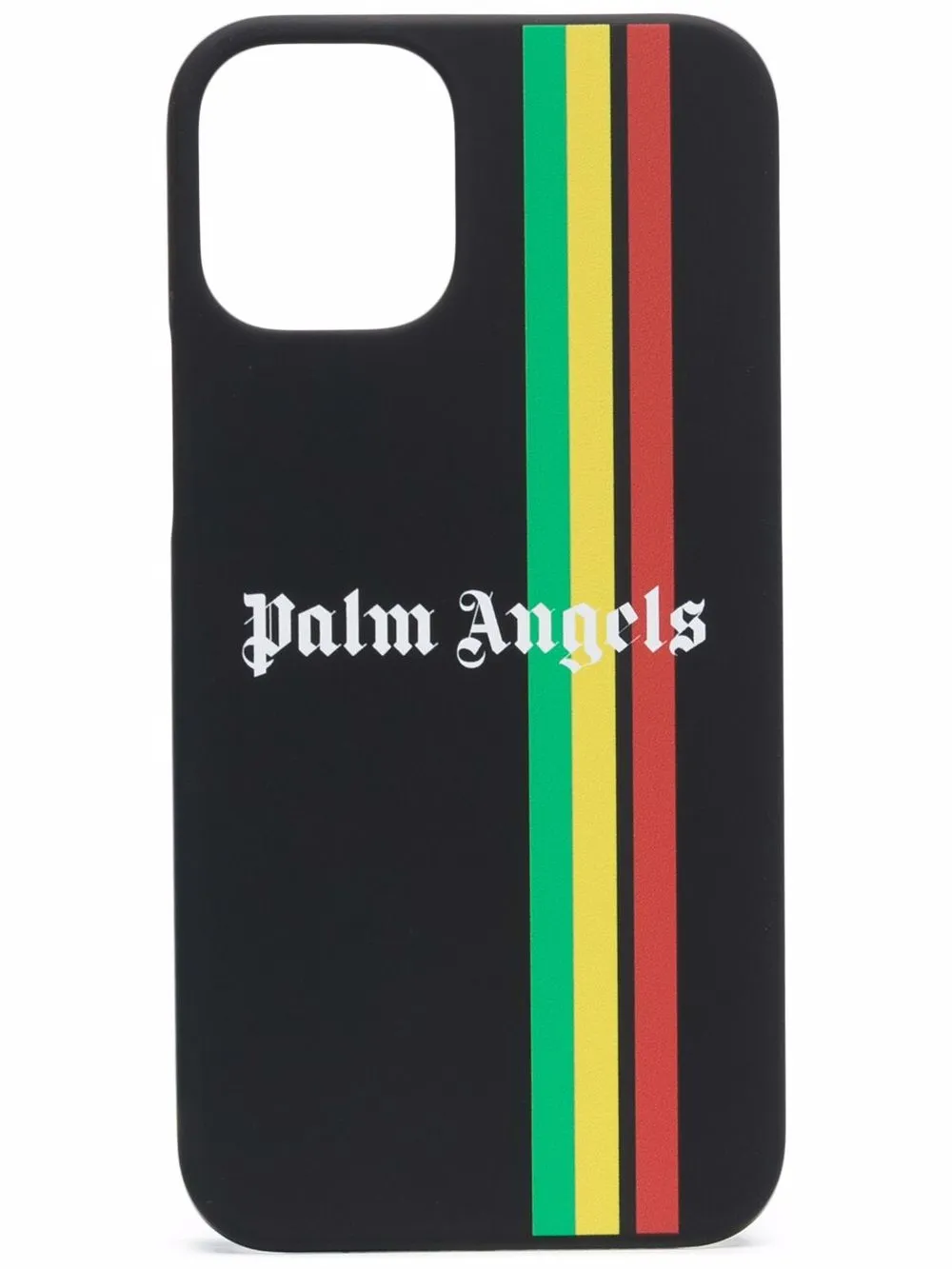 

Полосатый чехол для iPhone 12 Mini Palm Angels, черный