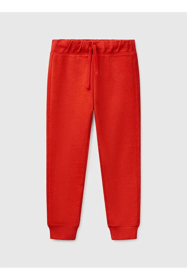 Детские спортивные штаны для мальчиков с эластичным манжетом Benetton, Red United Colors Of Benetton