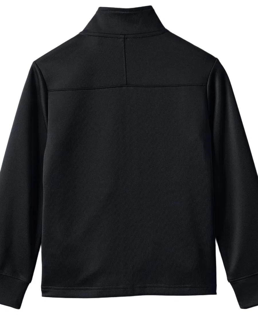 Детская спортивная куртка с полной молнией Active Performance Lands' End, Black — фото 2