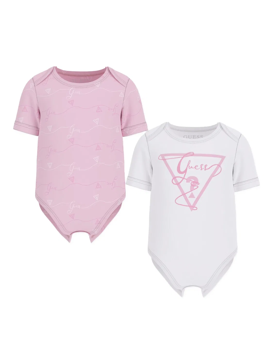 Комплект из пяти предметов с логотипом Guess Kids, розовый — фото 3