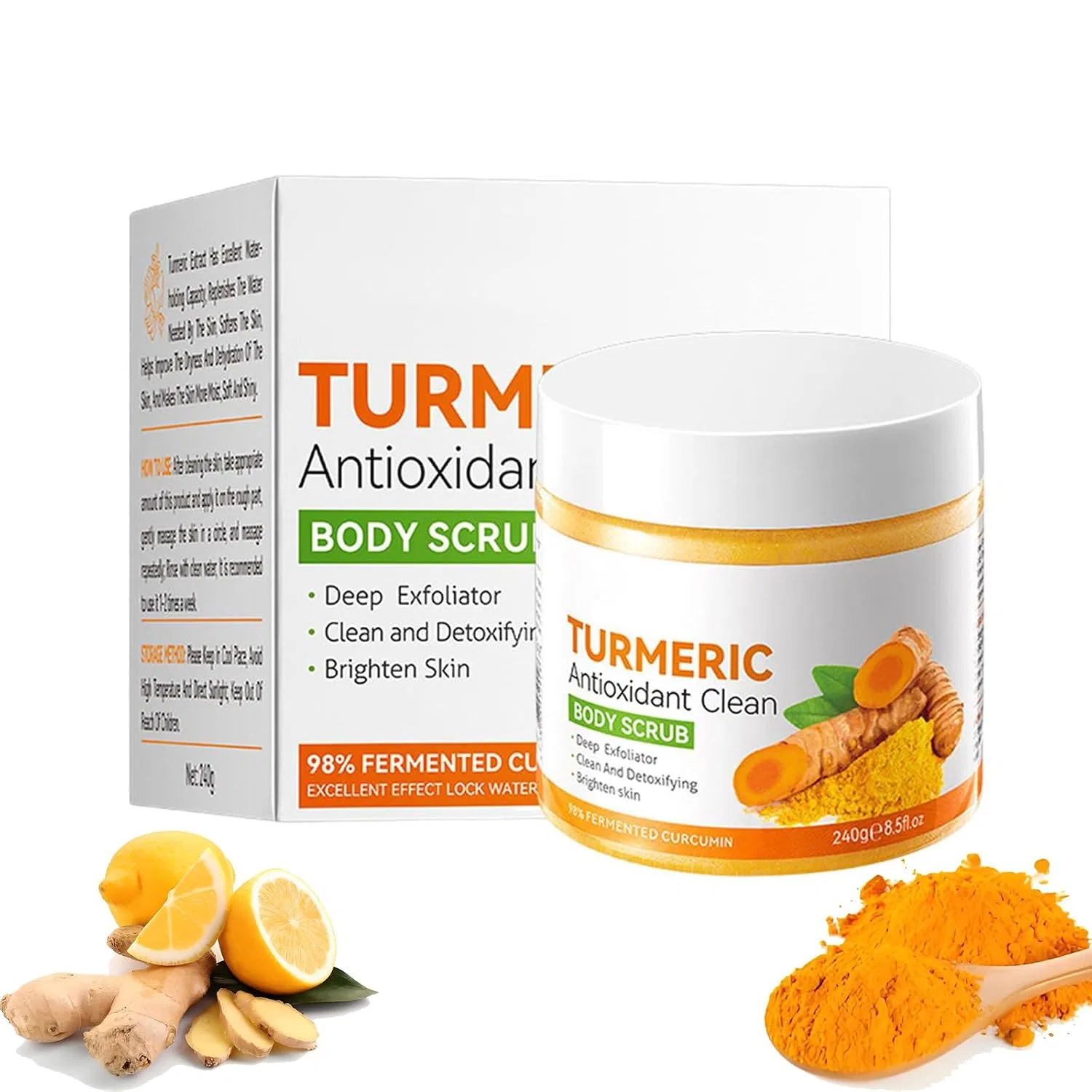 Скраб для тела Turmeric Anti-Ageing Body Scrub, Generisch, 1 шт