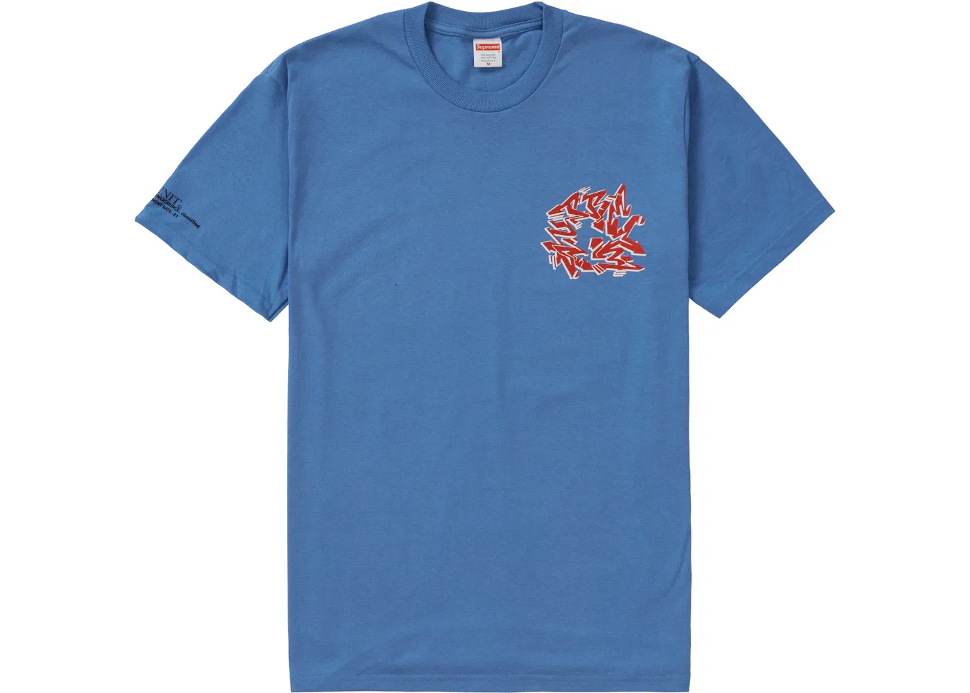 Мужская футболка Supreme Support Unit Tee, Dusty Light Royal
