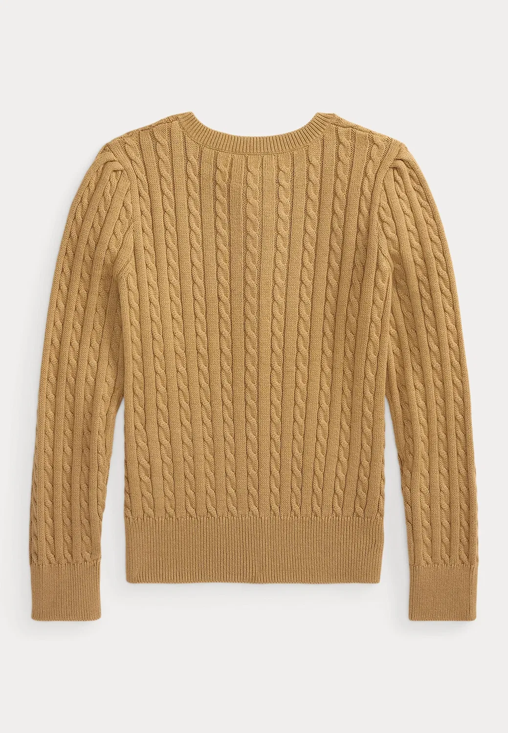 Кардиган Polo bear mini-cable из хлопка, размер 2-6 лет Polo Ralph Lauren, Berkshire Tan — фото 2