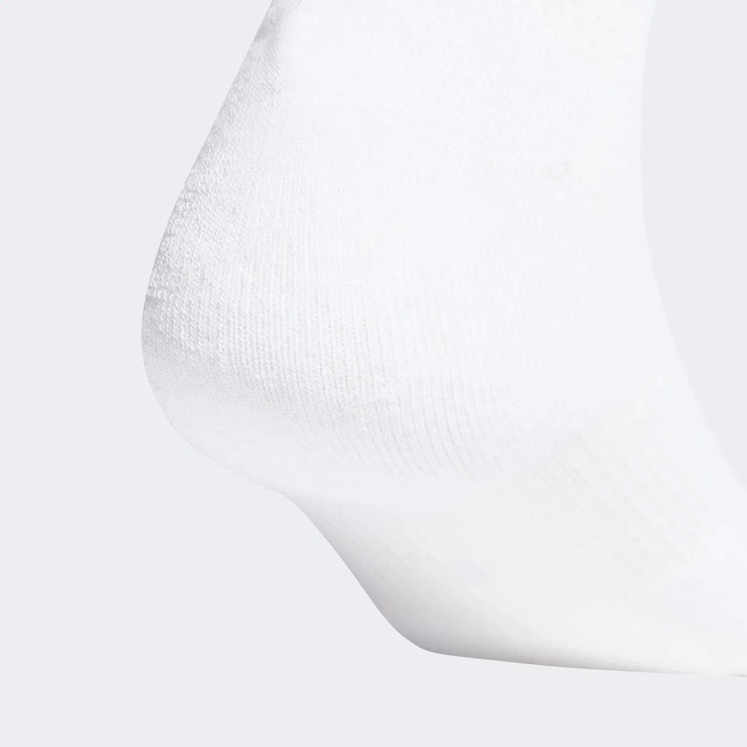 Женские спортивные носки средней высоты с тремя полосками Adidas Performance, White/Black/Black — фото 4