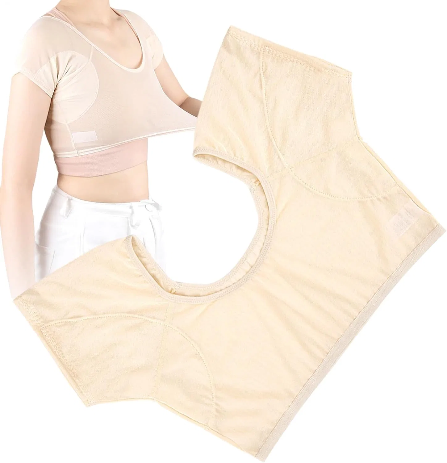 Подмышечная потовпитывающая вставка Yhsioaklo, XL, Skin Colour