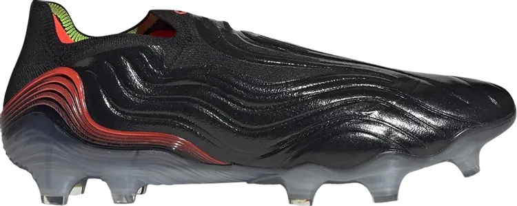 

Бутсы Adidas Copa Sense+ FG 'Black Solar Red', черный