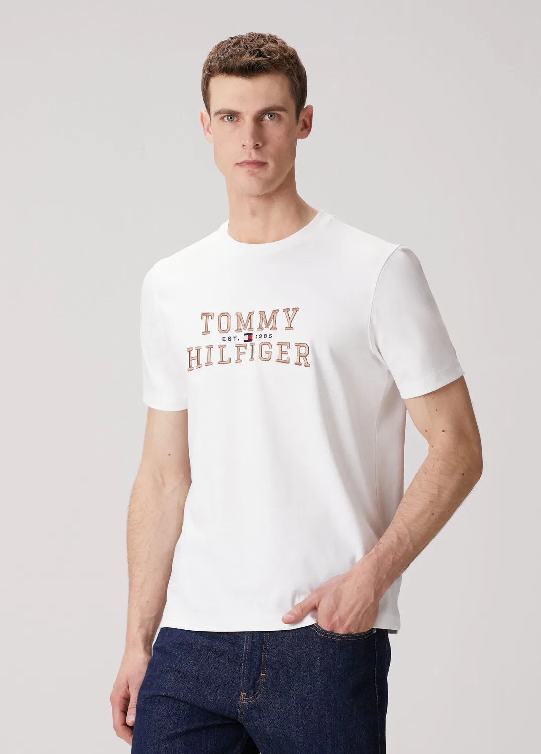 Футболка Icon Tommy Hilfiger, white — фото 3