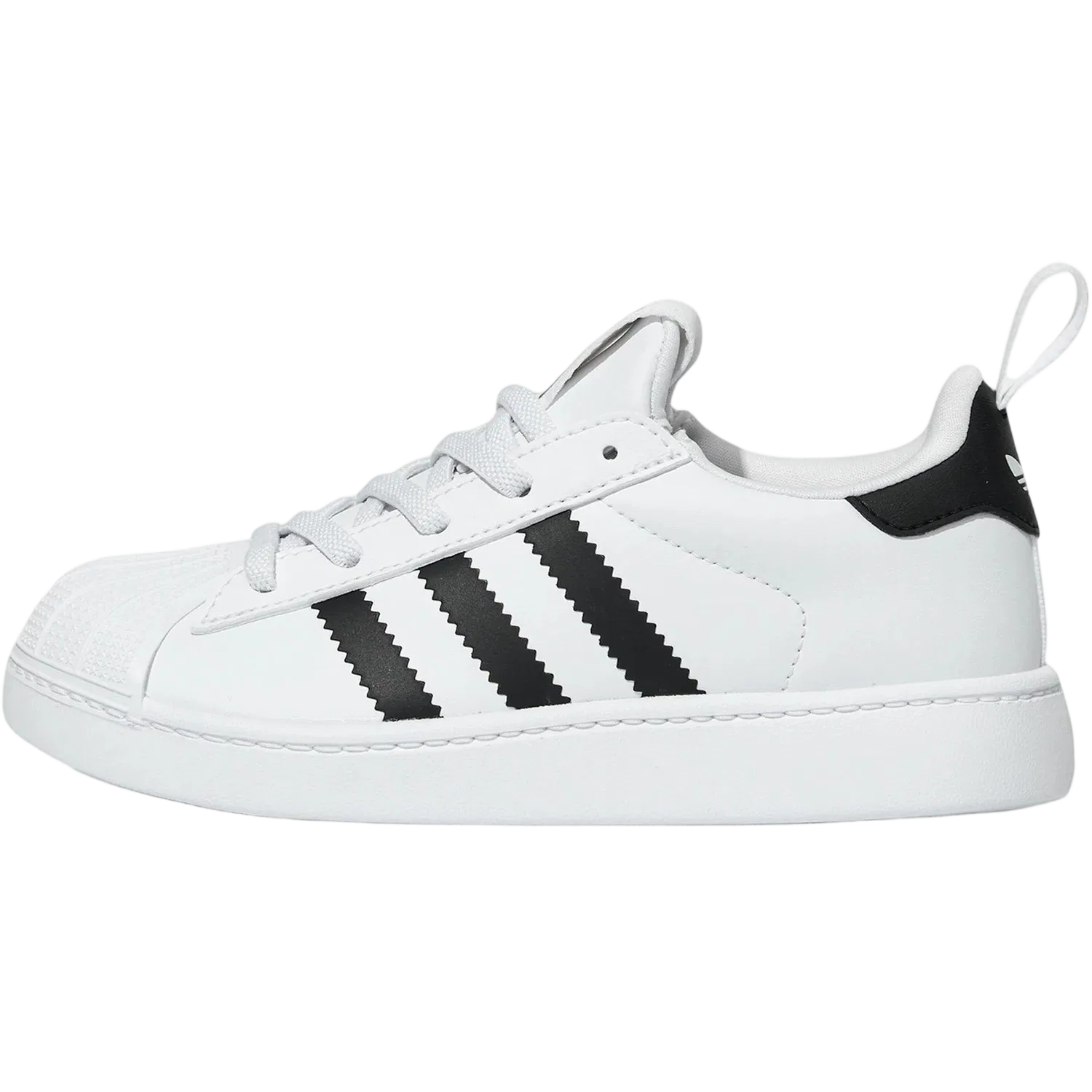 Детские кроссовки для скейтбординга Superstar Adidas Originals, White/Black