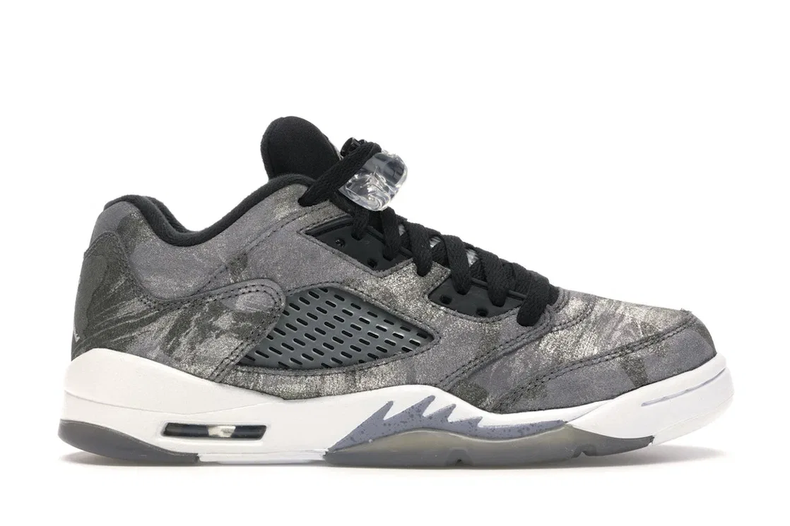 Детские кроссовки Lifestyle Jordan 5 Retro Low Jordan, Cool Grey/Wolf Grey-White Black