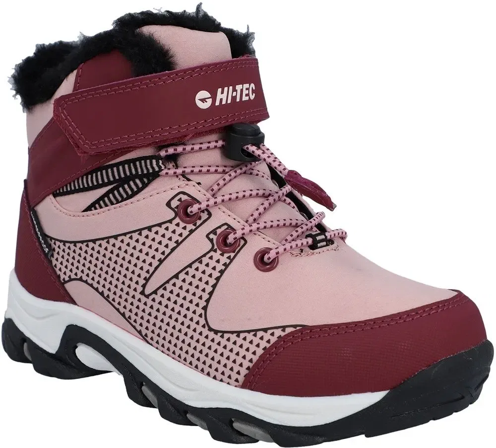 Ботинки детские утепленные непромокаемые Jackdaw Waterproof Jrg Insulated Hi-Tec, красный