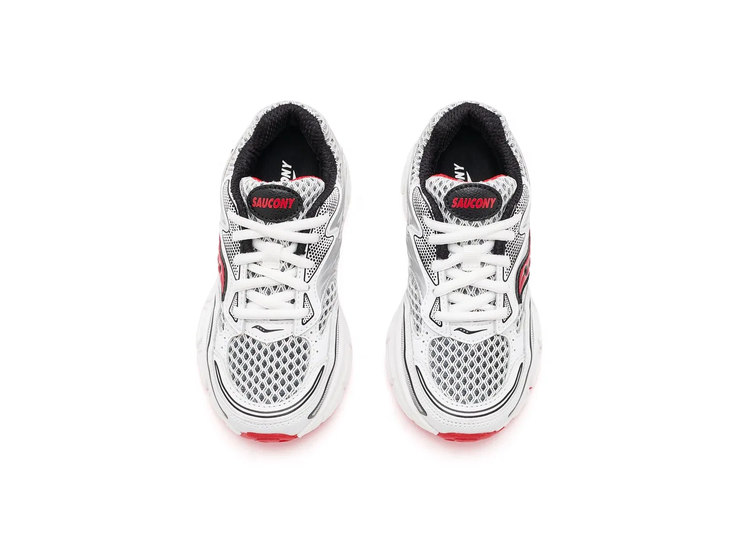 Кроссовки Turbo XT (для маленьких и больших детей) Saucony Kids, White/Red — фото 3