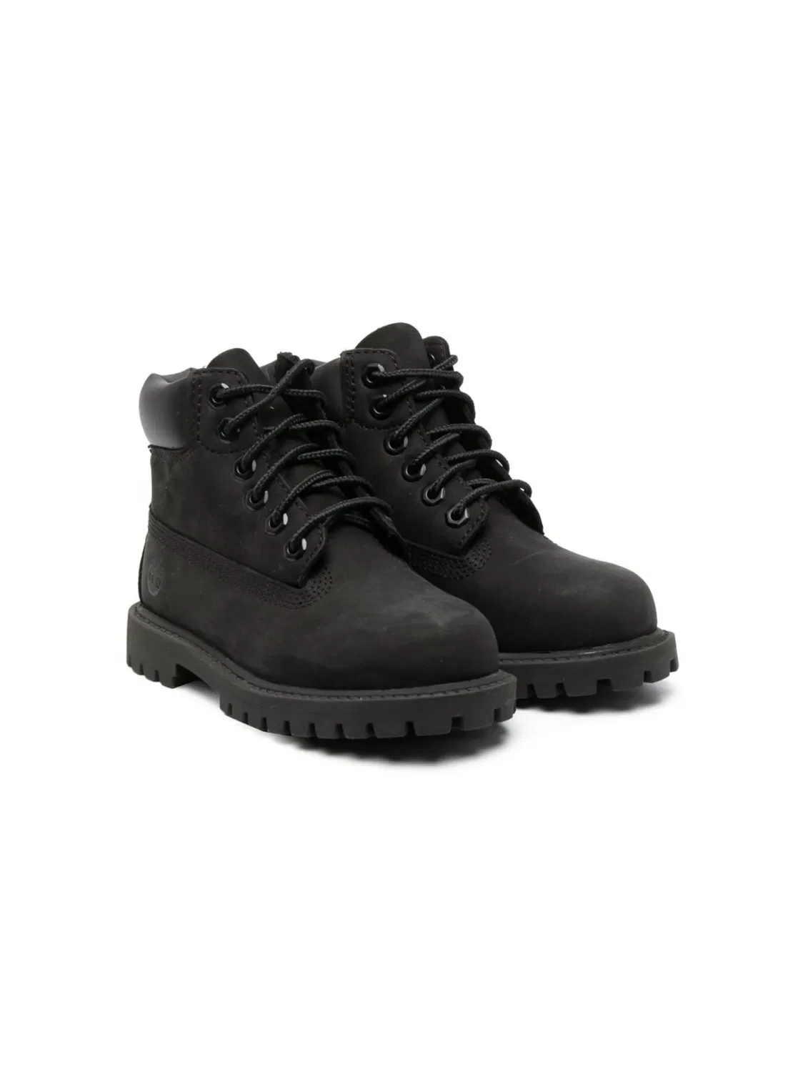 Timberland Детские замшевые укороченные ботинки черные