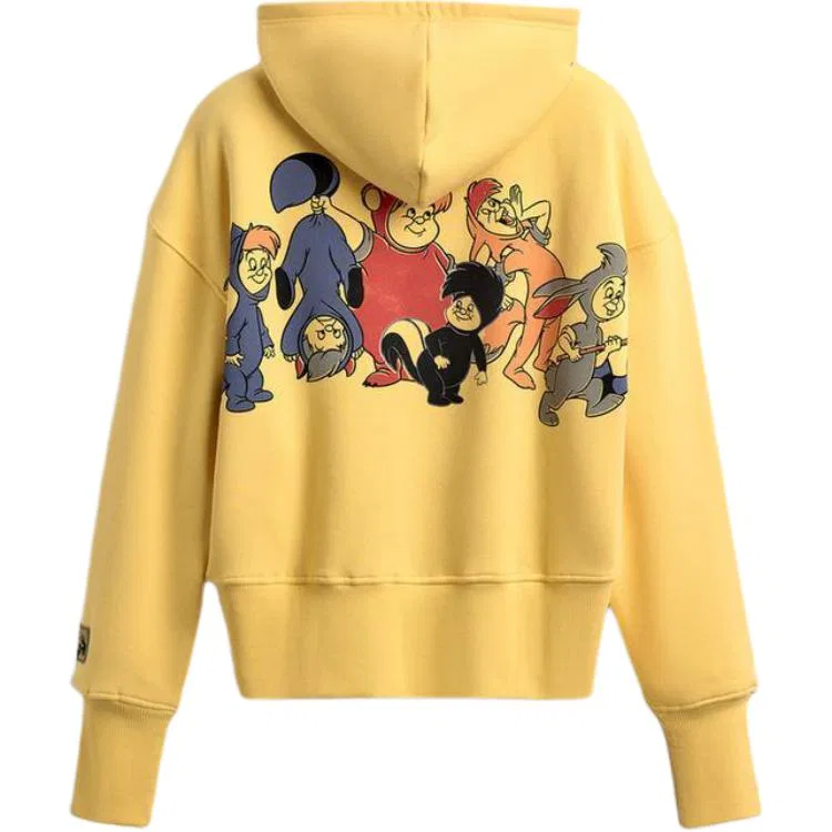 Мужская толстовка с капюшоном X Disney, ZARA, Yellow — фото 3
