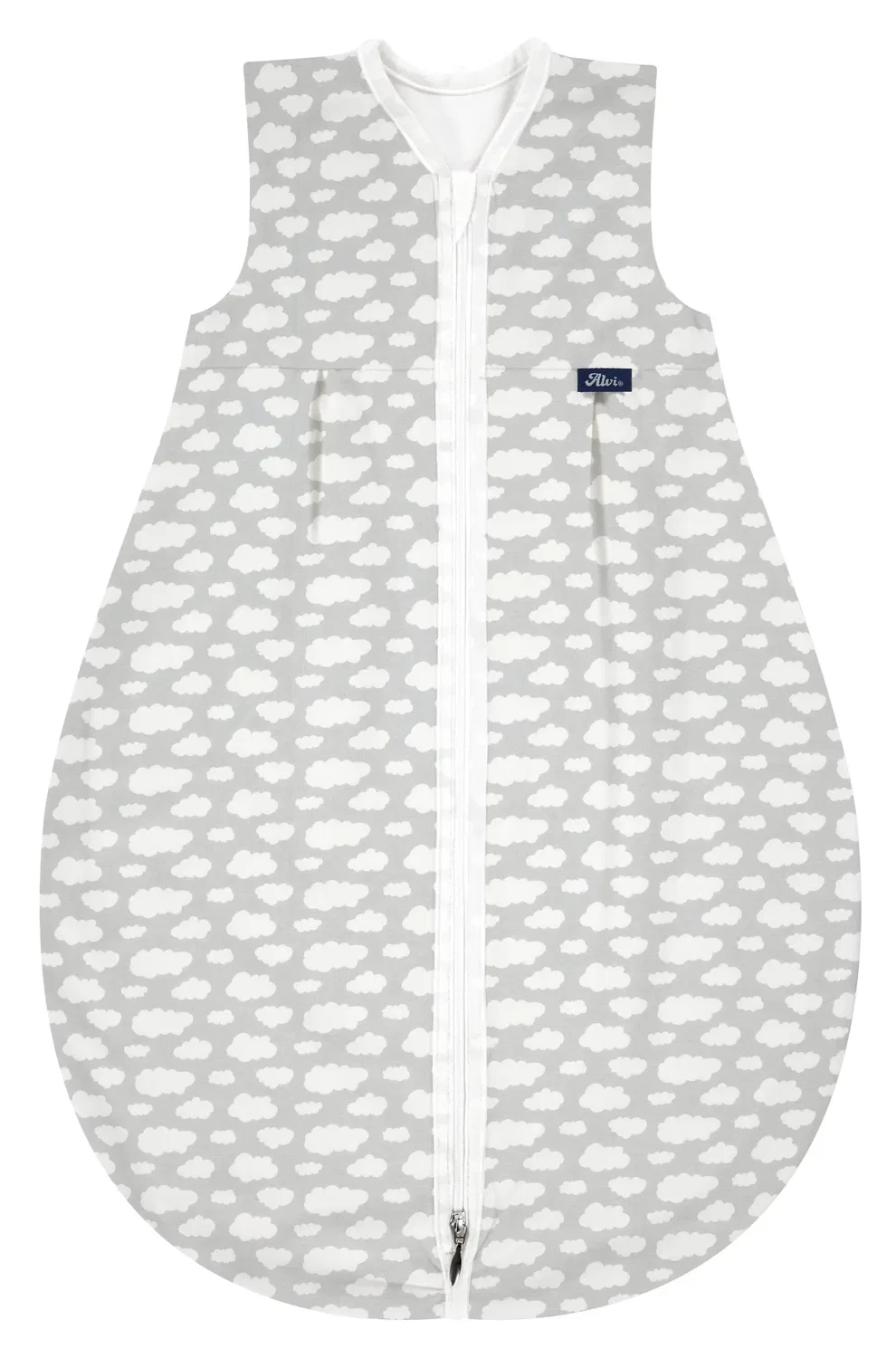 Спальный мешок летний легкий Mäxchen Sommer Schlafsack light Exclusiv Alvi, серебристый