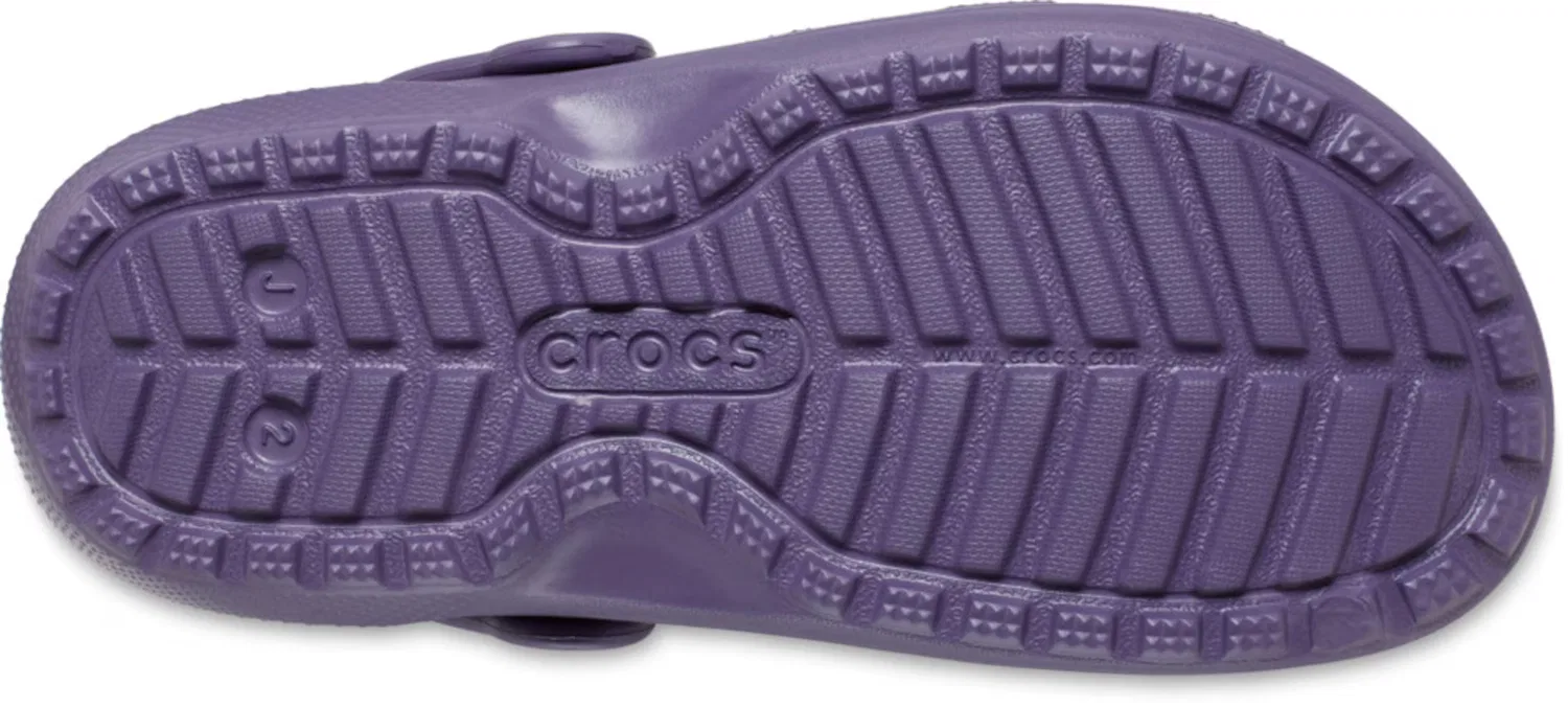 Сандалии Crocs фиолетового цвета — фото 3