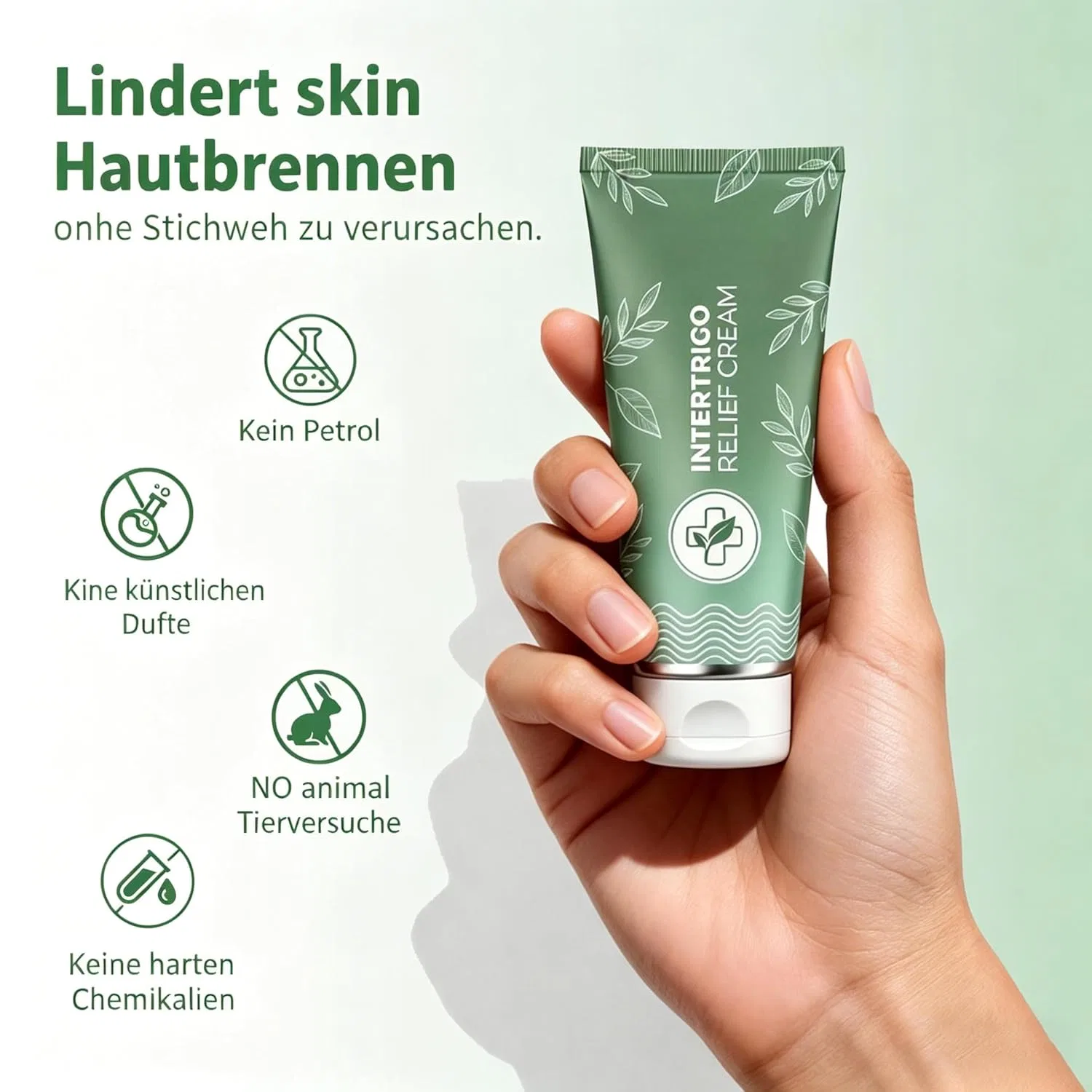 Крем для защиты кожных складок Lindora Intertrigo Relief Cream 3x19мл, Weiß Meiion — фото 3