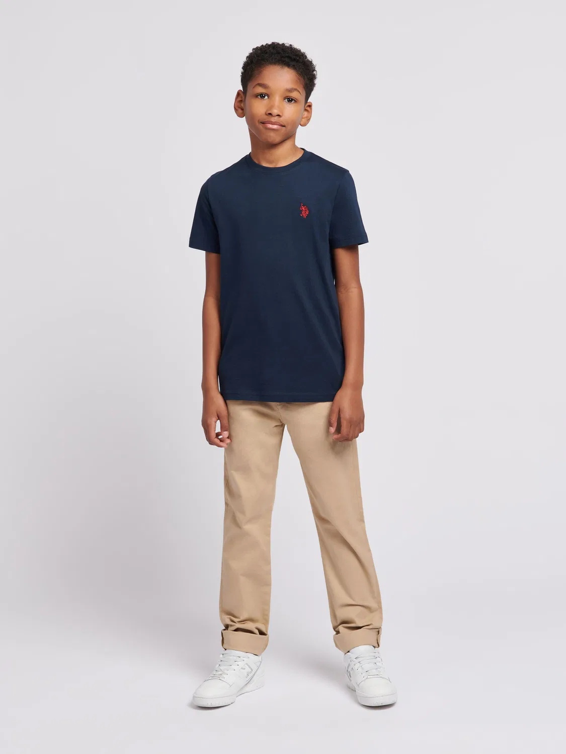 Футболка U.S. Polo Assn. Double Horsemen, синий — фото 3