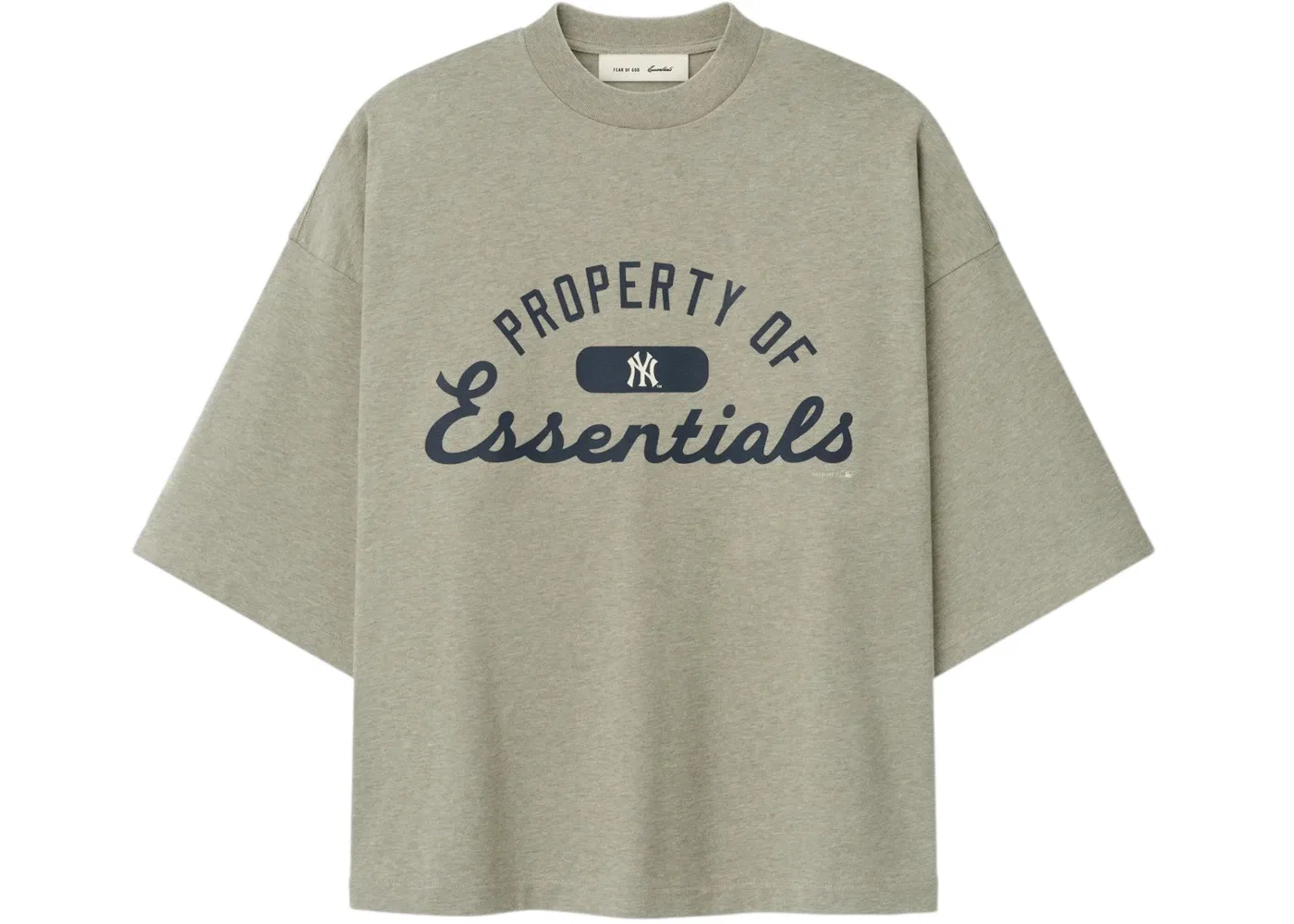 Мужская футболка Fear of God Tee, Heather Navy