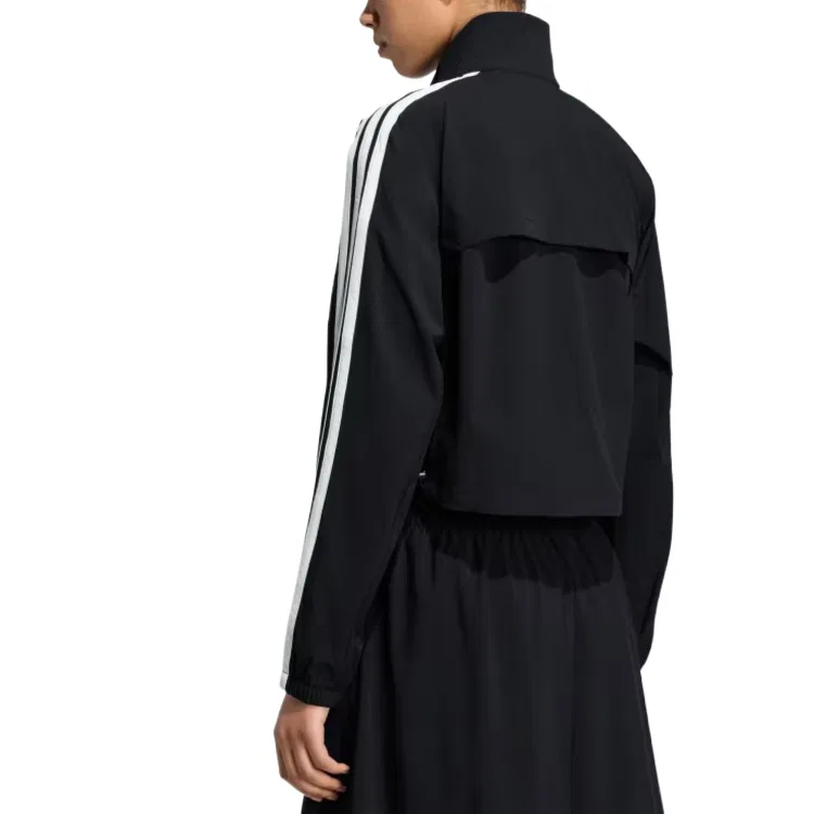 Женская куртка с водолазкой Black Turtleneck Adidas, Black — фото 4